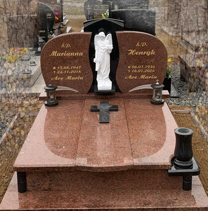 Nagrobek podwójny z vangi